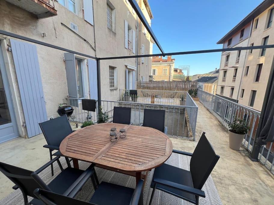 Coeur De Ville, Garage Prive Et Gratuit Avec Terrasse ! Cahors Ngoại thất bức ảnh